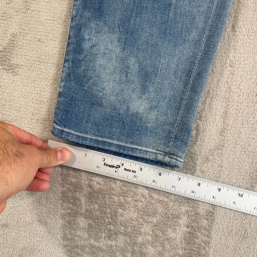 MOTHER The Brother Distressed Jeans in Getting Rowdy Women 30 (Tag 26) USA Made - Picture 12 of 14